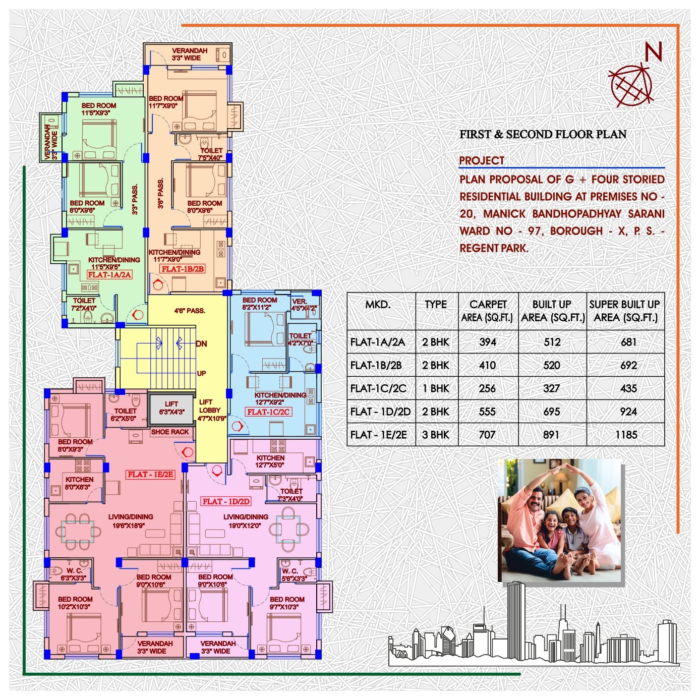 1st - 2nd Floor